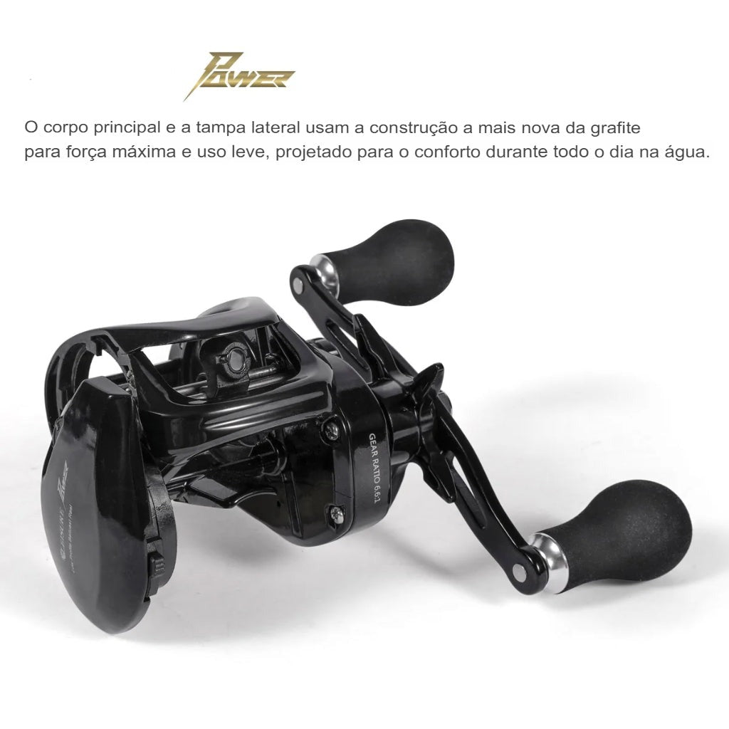 Carretilha Sporting Carbon Drag Fishing