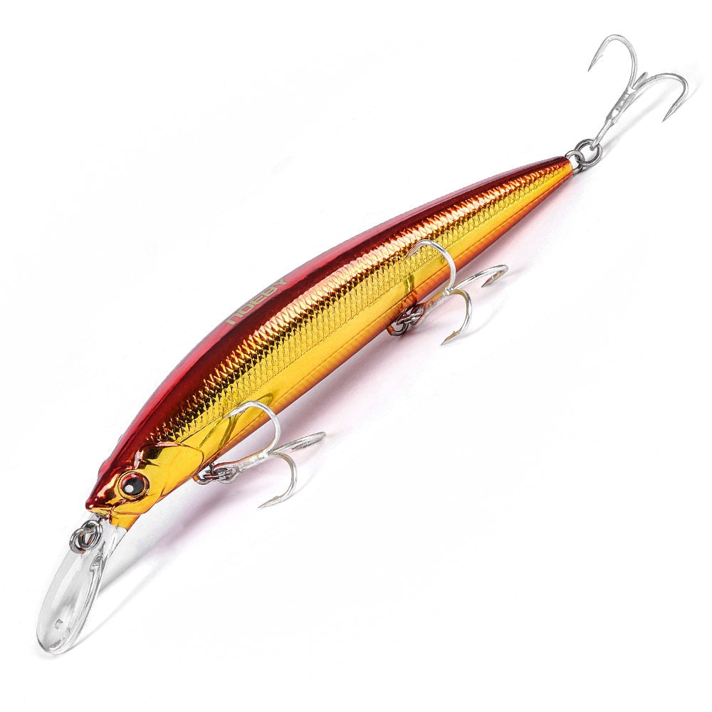 NOEBY 110mm 36g Heavy Sinking Minnow Fishing Lures Rolling Wobblers Artificial Hard Baits Jerkbait for Seabass Fishing Lure